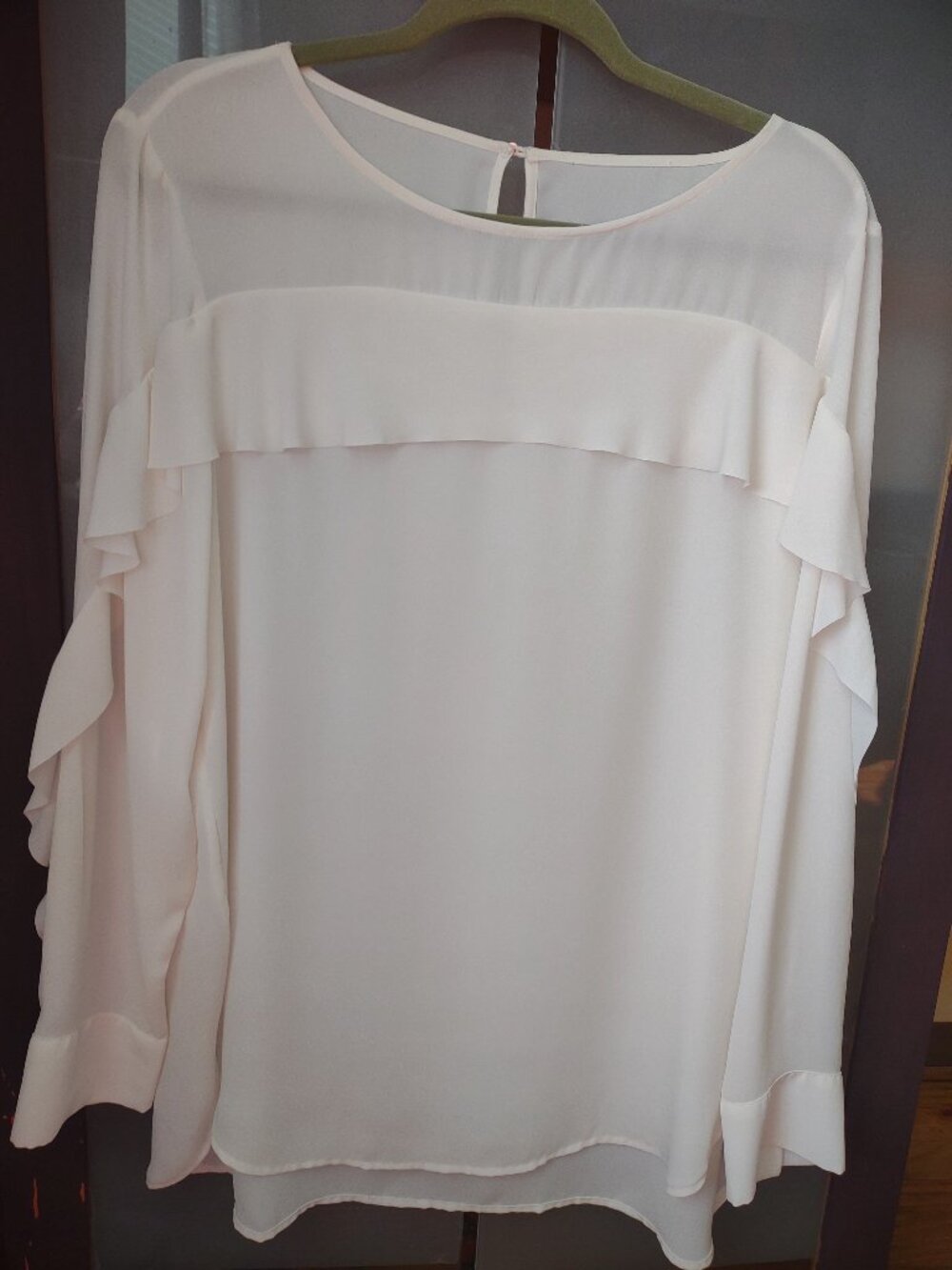 Banana Republic White Blouse